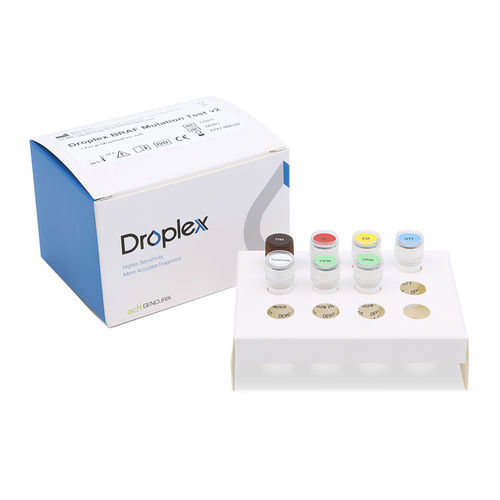 Kit di test per mutazione di BRAF - Droplex v2 - Gencurix - per tumore della tiroide / di mutazioni genetiche / di oncologia