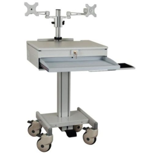 Workstation mobile - 902DA - Diwei Industrial Co., Ltd. - medica / per computer portatile / ad altezza regolabile