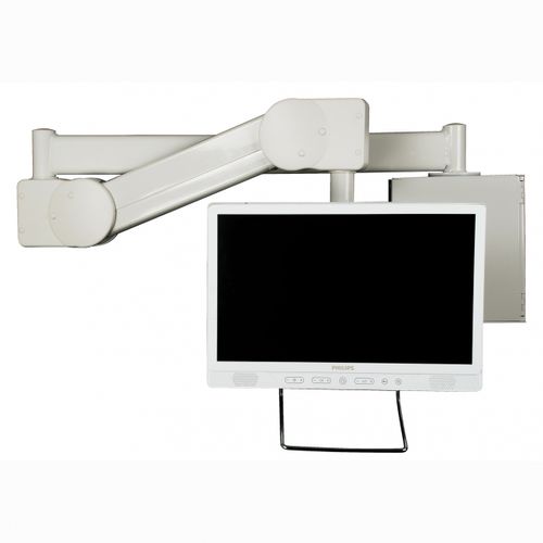 Braccio di supporto inclinabile - 987AA-1 - Diwei Industrial Co., Ltd. - ad altezza regolabile / per monitor LCD / medico