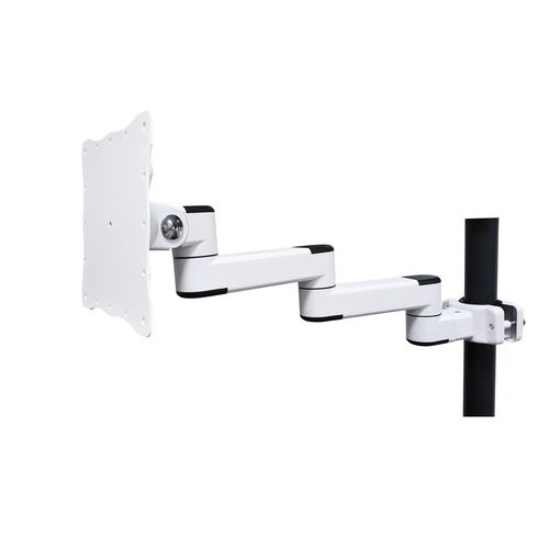 Braccio di supporto articolato - 352EA - Diwei Industrial Co., Ltd. - inclinabile / per monitor / montato su barra