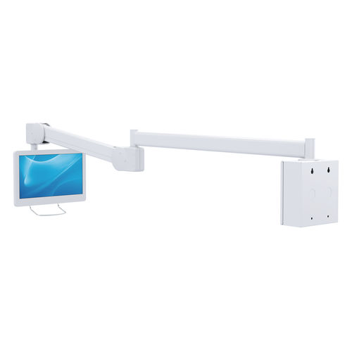 Braccio di supporto articolato - 983CA-1 - Diwei Industrial Co., Ltd. - inclinabile / per monitor LCD / medico