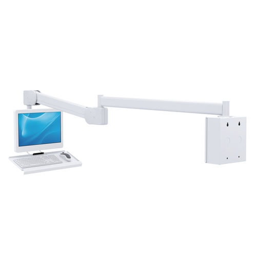 Braccio di supporto articolato - 983CA-2 - Diwei Industrial Co., Ltd. - inclinabile / ad altezza regolabile / per monitor LCD