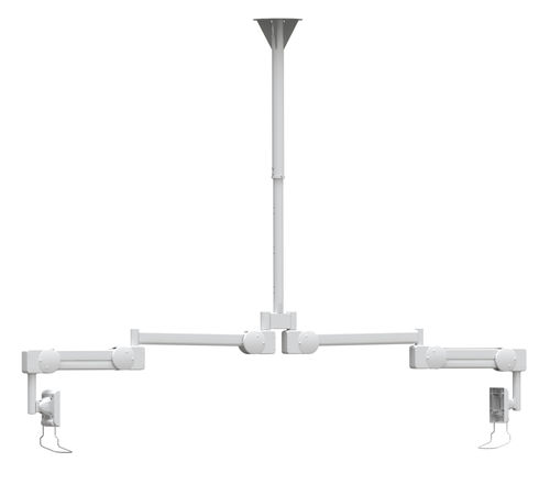 Braccio di supporto articolato - 982EA-1 - Diwei Industrial Co., Ltd. - inclinabile / ad altezza regolabile / per monitor LCD