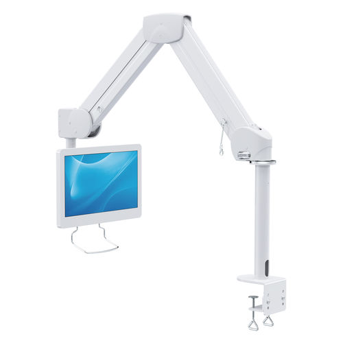 Braccio di supporto ad altezza regolabile - 984KA-1 - Diwei Industrial Co., Ltd. - inclinabile / per monitor LCD / medico