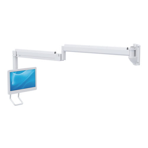 Braccio di supporto articolato - 960QA - Diwei Industrial Co., Ltd. - inclinabile / ad altezza regolabile / per monitor LCD