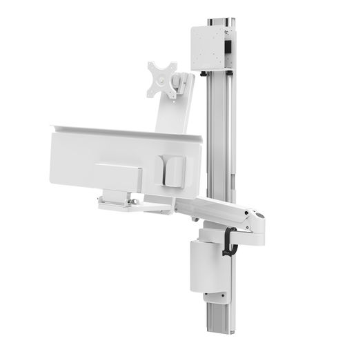 Braccio di supporto articolato - 132TW - Diwei Industrial Co., Ltd. - per monitor LCD / medico / a muro