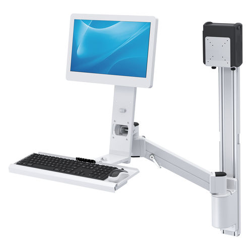 Braccio di supporto inclinabile - 3720A - Diwei Industrial Co., Ltd. - girevole / per monitor LCD / medico