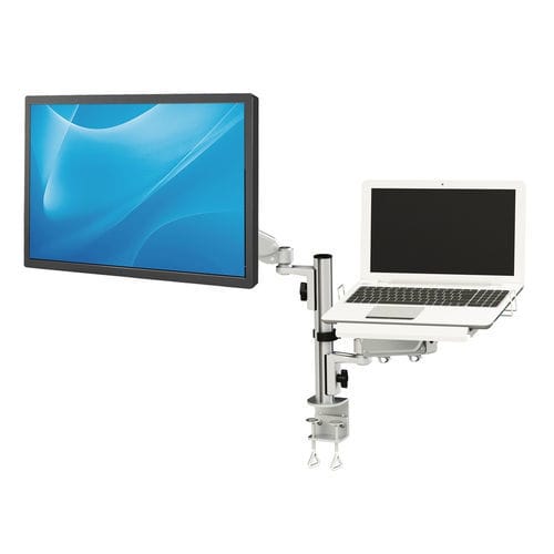 Braccio di supporto inclinabile - 854BS - Diwei Industrial Co., Ltd. - ad altezza regolabile / per monitor / medico
