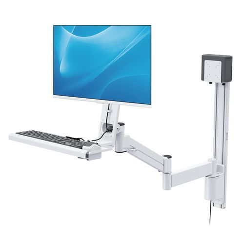 Braccio di supporto girevole - 372DA - Diwei Industrial Co., Ltd. - pieghevole / di posizionamento / articolato