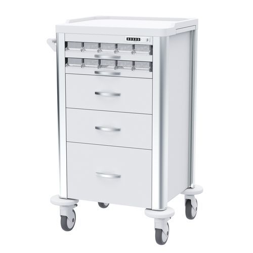 Carrello medico - 928AA - Diwei Industrial Co., Ltd. - per farmaci / con vaschetta / con cassetti