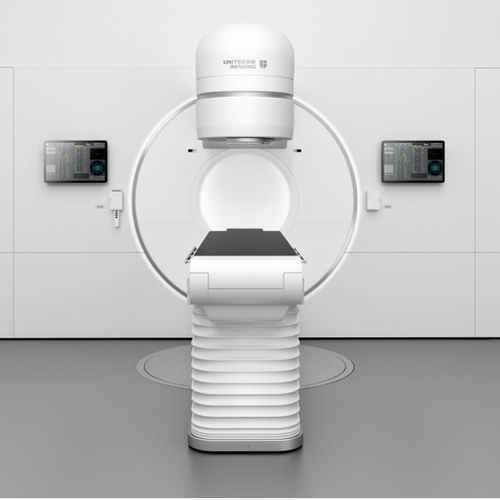 Acceleratore lineare di particelle radioterapia guidata dalle immagini - uRT-linac 306 - Shanghai United Imaging - con tavolo di posizionamento robotizzato / con scanner a raggi X integrato / con collimatore multilamellare (MLC)