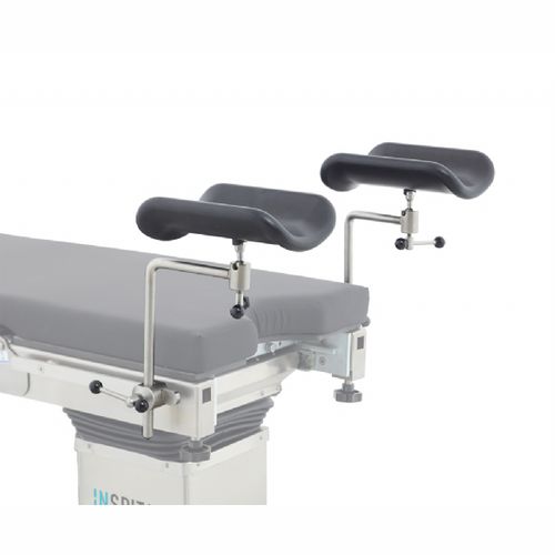 Poggiagambe per tavolo operatorio - Goepel  - Inspital Medical Technology - regolabile / in acciaio inossidabile
