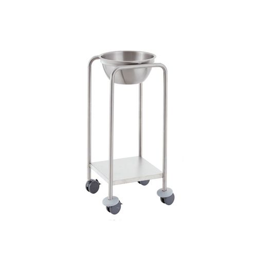 Porta-catino con rotelle - AB90.04 - Inspital Medical Technology - in acciaio inossidabile