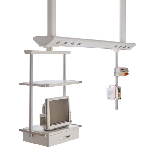 Trave tecnica a soffitto - FX40.50 - Inspital Medical Technology - per terapia intensiva