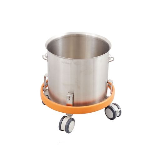 Porta-catino con rotelle - AB90.01 - Inspital Medical Technology - in acciaio inossidabile