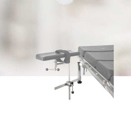 Poggiabraccia per tavolo operatorio - OT60.89 - Inspital Medical Technology - in acciaio inossidabile