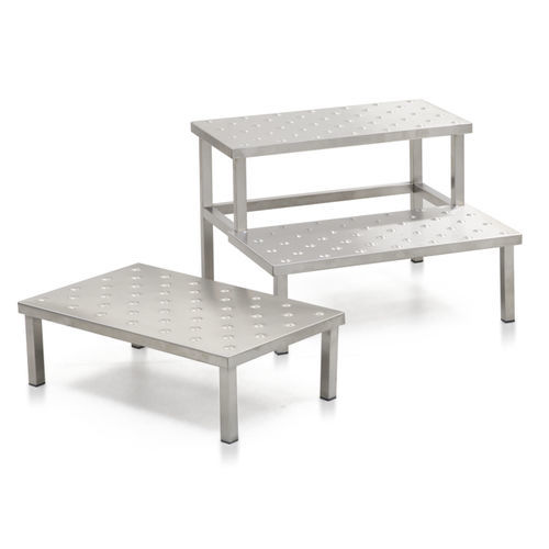 Predellino 2 gradini - BS10 series - Inspital Medical Technology - 1 gradino / in acciaio inossidabile / per chirurgia