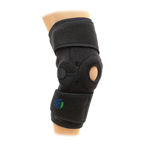 Ortesi per ginocchio - GATOR WRAP™ - Advanced Orthopaedics - ginocchio aperto / con cuscinetto rotuleo / articolata