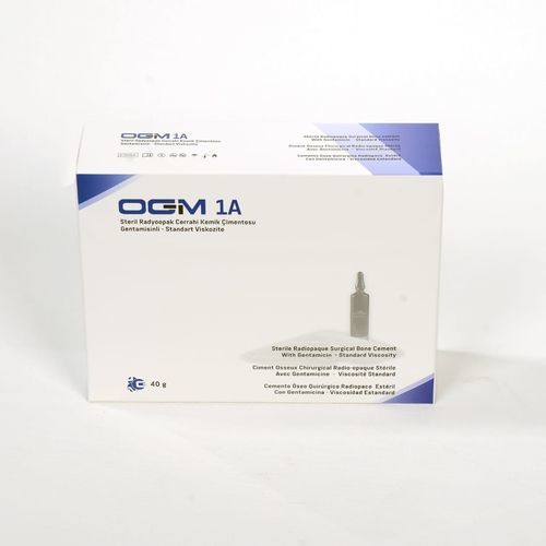 Cemento osseo per chirurgia ortopedica - OGM1A 40 - ORMED GRUP MEDİCAL