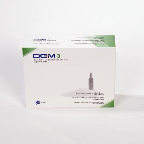 Cemento osseo per chirurgia ortopedica - OGM3 40 - ORMED GRUP MEDİCAL