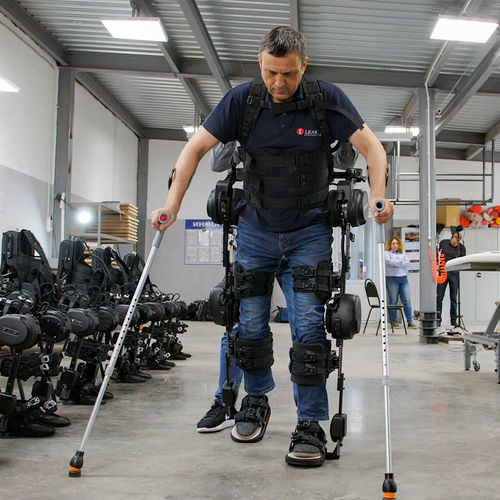 Esoscheletro per riabilitazione per entrambe le gambe - E-helper - ZARYA - alla postura eretta / marcia