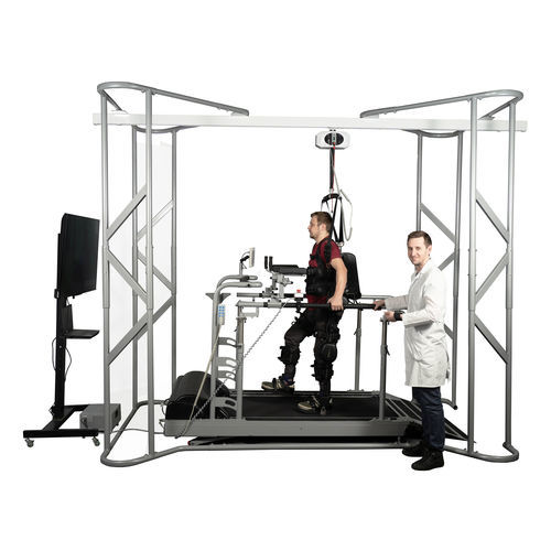 Sistema di riabilitazione marcia - NeuroHelper - ZARYA - robotizzato / con applicazioni di gamification