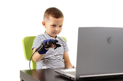 Sistema di riabilitazione della mobilità della mano - Anika kids - ZARYA - informatizzato / pediatrico