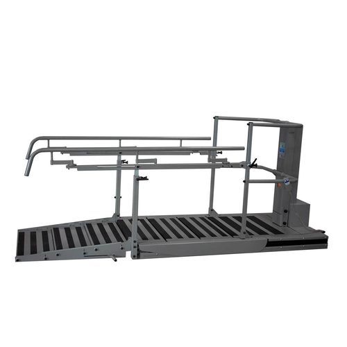 Scale per riabilitazione diritta tipo ponte - Alter Step - ZARYA - con rampa / con 2 corrimani
