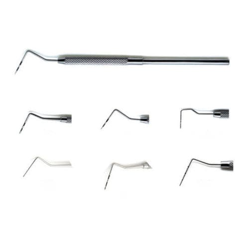 Sonda odontoiatrica diagnostica - 15-66-0 series - J+K Chirurgische Instrumente - semplice / con codice colore / in acciaio inossidabile
