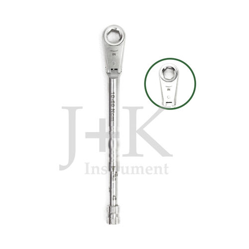Chiave per impianti dentali a cricchetto - 21-105-055   - J+K Chirurgische Instrumente - dinamometrica / regolabile