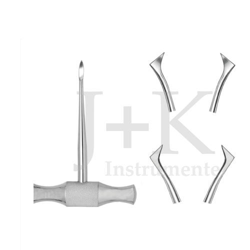 Leva lussatrice dentale dritta - Lecluse Barry  - J+K Chirurgische Instrumente