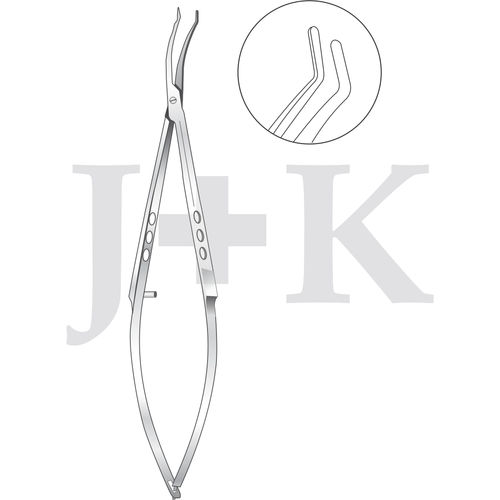 Micro pinza per oftalmologia - Clayman (E3-3070) - J+K Chirurgische Instrumente - da presa / per sutura / in acciaio inossidabile