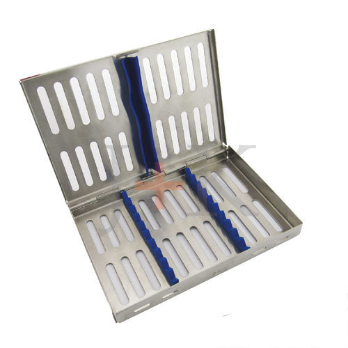 Cassetta di sterilizzazione per strumenti odontoiatrici - 18-98-020 - J+K Chirurgische Instrumente - in acciaio inossidabile