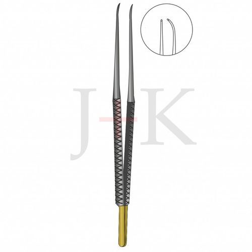 Pinzetta odontoiatrica diagnostica - 20-101 - J+K Chirurgische Instrumente - per implantologia / dritta