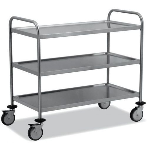 Carrello medico - 233214-2 - Adexte - per uso generale / di servizio / in acciaio inossidabile