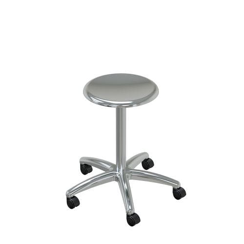 Sgabello per struttura sanitaria - 108317 - Adexte - ad altezza regolabile / girevole / con rotelle