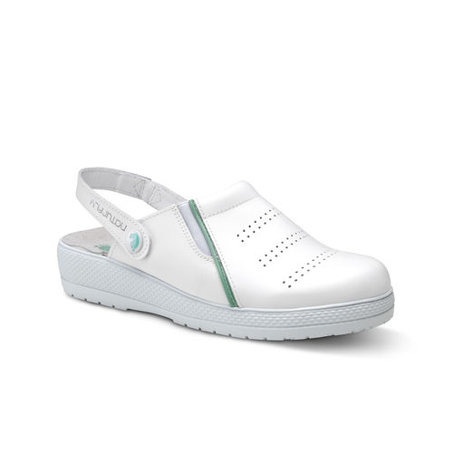 Zoccolo unisex - Galerna - Feliz Caminar - antiscivolo / antimicrobico / bianco