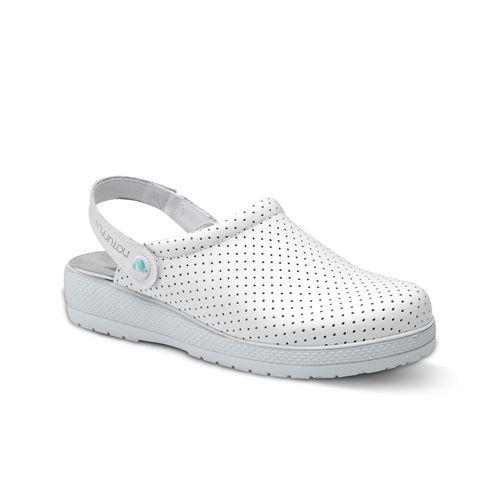 Zoccolo unisex - Mistral - Feliz Caminar - antiscivolo / antimicrobico / bianco