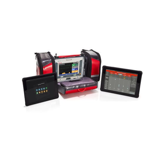 Simulatore defibrillatore esterno automatico - qube7 - SKILLQUBE - per intubazione / didattico / per cricotiroidotomia