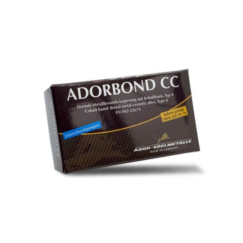 Materiale odontoiatrico in ceramica - Adorbond CC - Ador-Edelmetalle GmbH - cera / in lega / per ponti dentali