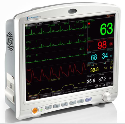 Monitor multiparametrico compatto - SIGNSCOPE 15 - (UAB) "MEDICINOS GIJA" - ECG / RESP / TEMP