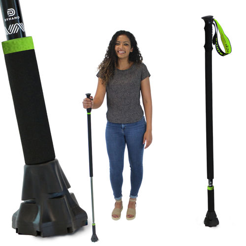 Bastone da passeggio con impugnatura a destra - Prime Stick - Dynamo - antiscivolo / ad altezza regolabile