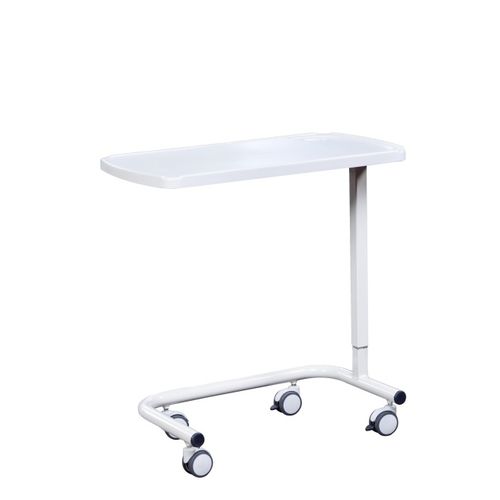 Tavolino servitore ad azionamento manuale - AD-170.UP - DUMAN HOSPITAL FURNITURE - con rotelle / ad altezza regolabile