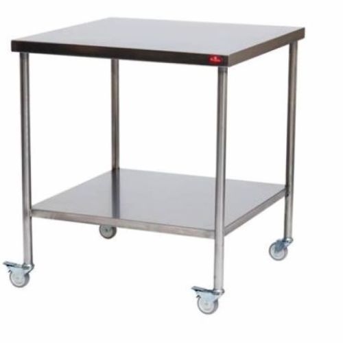 Tavolo di confezionamento di strumenti medici e chirurgici - AD-840.10  - DUMAN HOSPITAL FURNITURE - rettangolare / in acciaio inossidabile