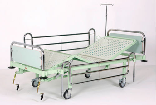 Letto da ospedale - AD-183.T - DUMAN HOSPITAL FURNITURE - meccanico / con rotelle / a 4 sezioni