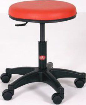 Sgabello per struttura sanitaria - AD-261.I  - DUMAN HOSPITAL FURNITURE - ad altezza regolabile / girevole