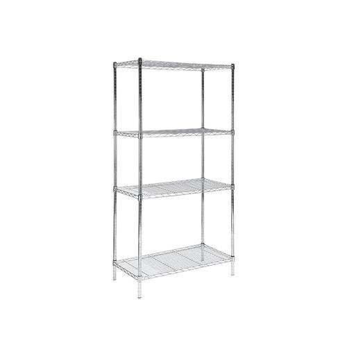 Scaffalatura 4 ripiani - AD-740.10 - DUMAN HOSPITAL FURNITURE - con struttura aperta / in acciaio inossidabile
