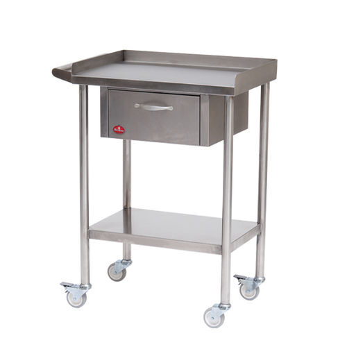 Carrello medico - AD-827.10 - DUMAN HOSPITAL FURNITURE - per strumenti / di trasporto / in acciaio inossidabile