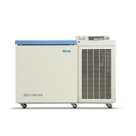 Congelatore criogenico - DW-UW128 - Zhongke Meiling Cryogenics Co., Ltd., - da laboratorio / orizzontale / 1 porta