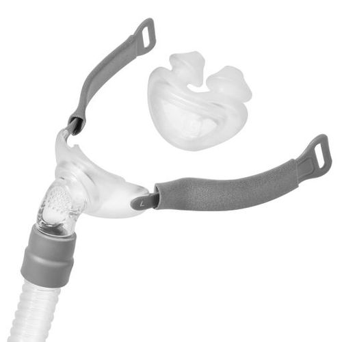 Maschera di ventilazione intranasale - Rio II - 3B Medical - per trattamento dell’apnea notturna / trasparente